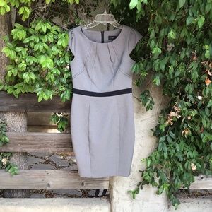 Gray suit dress, size 4